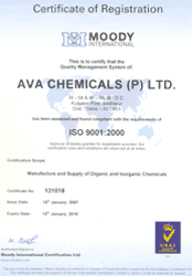 ISO Certificate